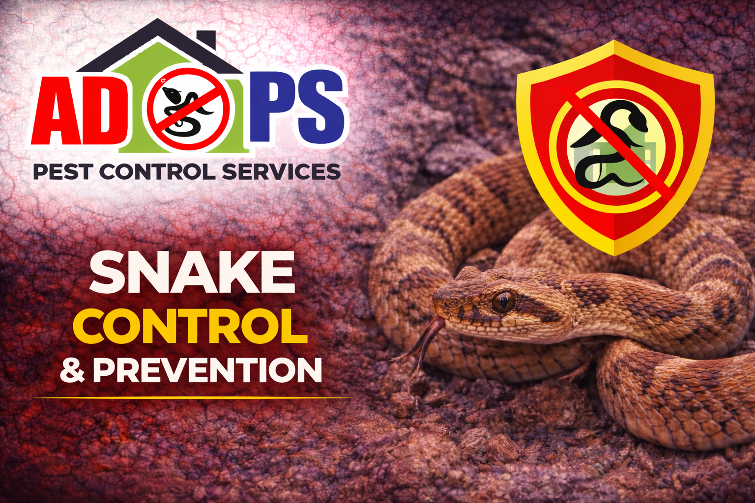 Professional snake-control in Nellore